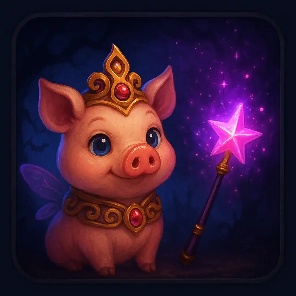 Piggy Prizes Wand of Riches slot game thumbnail